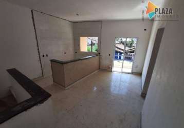 Casa com 3 dormitórios à venda, 70 m² por r$ 320.000,00 - nova mirim - praia grande/sp