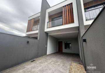 Casa com 3 dormitórios para alugar, 108 m² por r$ 3.590,01/mês - costa e silva - joinville/sc