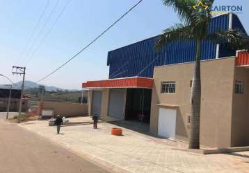 Galpão à venda, 1350 m² por r$ 4.000.000,00 - tanque - atibaia/sp