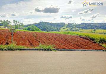 Terreno à venda, 384 m² por r$ 180.000 - loteamento serras de atibaia- atibaia/sp