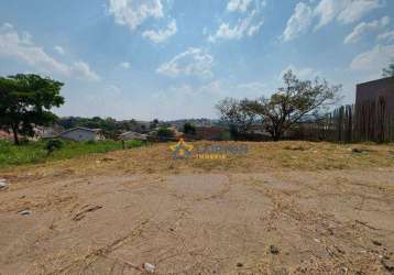 Terreno comercial à venda na alameda lucas nogueira garcês em atibaia sp