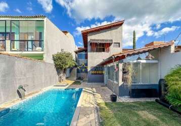 Casa com 3 dormitórios e área gourmet à venda no jardim santa bárbara, atibaia – 320 m²