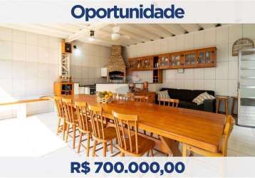 Lindo sobrado à venda em itupeva - 4 quartos (1 suíte) - r$ 700.000,00