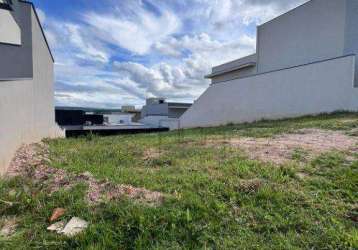 Terreno à venda, 308 m² por r$ 400.000,00 - condomínio cyrela landscape - votorantim/sp