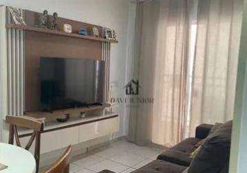 Apartamento com 2 dormitórios à venda, 60 m² por r$ 256.000,00 - júlio de mesquita filho - sorocaba/sp