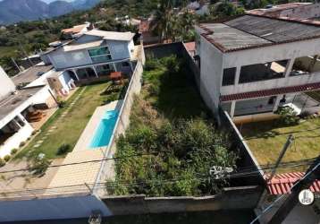 Lote à venda 240m² , plano e todo murado no itapebussu - guarapari-es