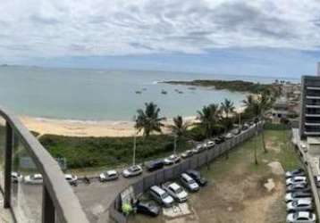 Cobertura á venda 4 quartos sendo 2 suítes, vista eterna para mar, enseada azul - guarapari/es