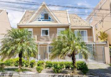 Casa em condomínio fechado com 3 quartos à venda na rua colômbia, 426, bacacheri, curitiba por r$ 970.000