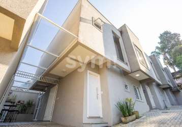 Casa em condomínio fechado com 3 quartos à venda na rua governador jorge lacerda, 244, guabirotuba, curitiba por r$ 699.000