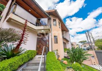 Casa com 4 quartos à venda na rua madre maria dos anjos, 1559, água verde, curitiba por r$ 1.900.000