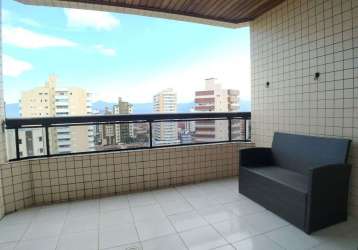 Apartamento com 3 dormitórios à venda, 130 m² por r$ 750.000,00 - tupi - praia grande/sp