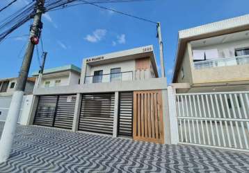 Casa com 2 dormitórios à venda, 53 m² por r$ 234.000,00 - balneário esmeralda - praia grande/sp