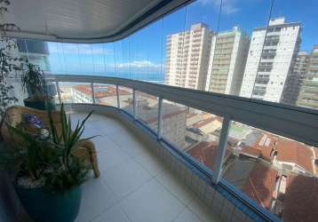 Apartamento com 3 dormitórios à venda, 150 m² por r$ 1.050.000,00 - tupi - praia grande/sp