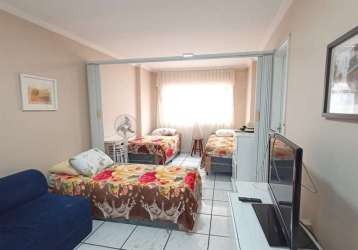 Kitnet com 1 dormitório à venda, 35 m² por r$ 170.000,00 - aviação - praia grande/sp