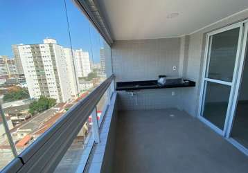 Apartamento com 1 dormitório à venda, 57 m² por r$ 359.000,00 - guilhermina - praia grande/sp