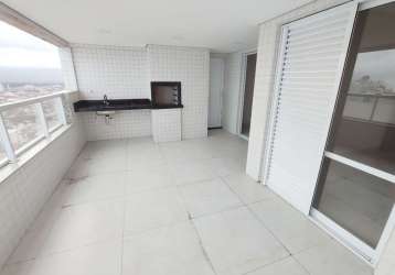 Apartamento com 2 dormitórios à venda, 90 m² por r$ 1.100.000,00 - caiçara - praia grande/sp