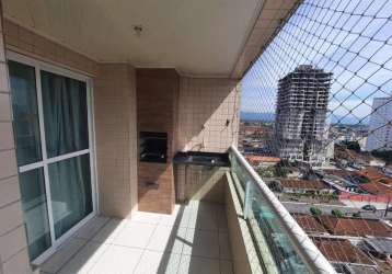 Apartamento com 3 dormitórios, 107 m² - venda por r$ 700.000,00 ou aluguel por r$ 4.200,01/mês - vila guilhermina - praia grande/sp