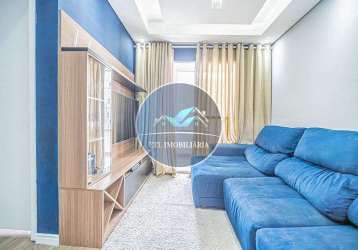 Apartamento com 2 dormitórios à venda por r$ 230.000, jardim colibri, cotia, sp