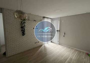 Apartamento à venda por r$ 270.000, 2 dormitórios, cond. conquista cotia, cotia, sp