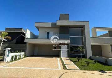 Casa com 3 dormitórios à venda, 286 m² por r$ 1.980.000,00 -  jardim residencial dona maria josé - indaiatuba/sp