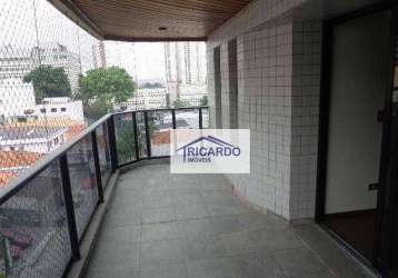 Apartamento 3 dormitórios para alugar, 210 m² - alto padrão - centro - guarulhos