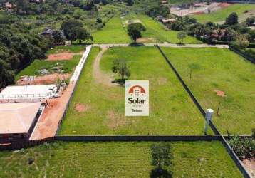 Terreno à venda, 5100 m² por r$ 1.064.000,00 - chácaras cataguá - taubaté/sp