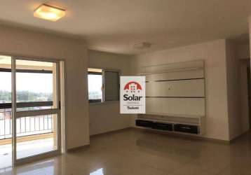 Apartamento com 3 dormitórios para alugar, 104 m² por r$ 3.900,93/mês - barranco - taubaté/sp