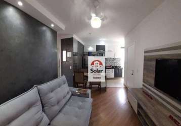 Apartamento à venda, 44 m² por r$ 190.000,00 - jardim jaraguá - taubaté/sp