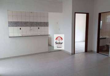 Apartamento com 2 dormitórios, 101 m² - venda por r$ 215.000,00 ou aluguel por r$ 1.445,00 - loteamento vila olímpia - taubaté/sp