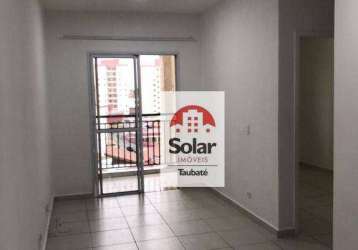 Apartamento com 2 dormitórios à venda, 56 m² por r$ 279.900,00 - vila nossa senhora das graças - taubaté/sp