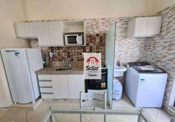 Kitnet com 1 dormitório para alugar, 45 m² por r$ 1.700,00/mês - centro - taubaté/sp