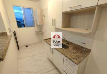 Apartamento com 2 dormitórios à venda, 45 m² por r$ 198.000,00 - estiva - taubaté/sp