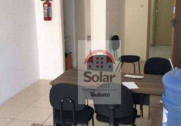 Sala à venda, 26 m² por r$ 100.000,00 - centro - taubaté/sp