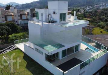 Casa com 5 quartos à venda na rodovia haroldo soares glavan, 3322, cacupé, florianópolis, 900 m2 por r$ 5.200.000