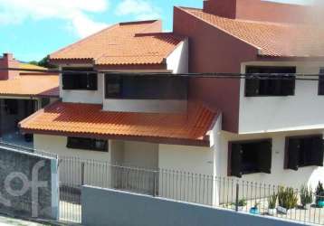 Casa com 4 quartos à venda na rua custódio fermino vieira, 212, saco dos limões, florianópolis, 161 m2 por r$ 1.100.000