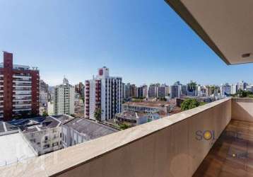 Apartamento com 4 quartos à venda na rua visconde de ouro preto, 354, centro, florianópolis, 137 m2 por r$ 1.800.000
