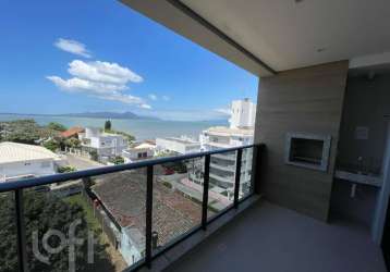 Apartamento com 2 quartos à venda na rua marques de carvalho, 186, coqueiros, florianópolis, 86 m2 por r$ 1.368.000