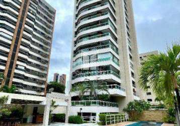 Apartamento com 3 dormitórios à venda, 152 m² por r$ 1.790.000,00 - meireles - fortaleza/ce