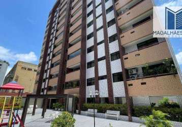 Apartamento com 3 dormitórios à venda, 140 m² por r$ 650.000,00 - aldeota - fortaleza/ce