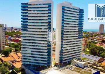 Apartamento com 3 dormitórios à venda, 95 m² por r$ 770.000,00 - aldeota - fortaleza/ce