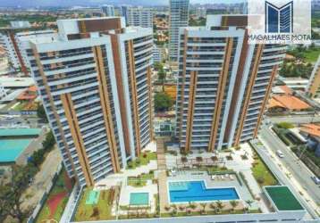 Apartamento com 3 dormitórios à venda, 124 m² por r$ 1.250.000,00 - engenheiro luciano cavalcante - fortaleza/ce