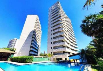 Apartamento com 4 dormitórios à venda, 314 m² por r$ 2.000.000,00 - engenheiro luciano cavalcante - fortaleza/ce