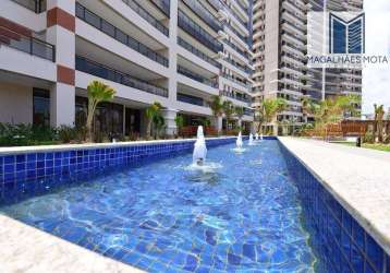 Apartamento com 4 dormitórios à venda, 259 m² por r$ 3.500.000,00 - guararapes - fortaleza/ce