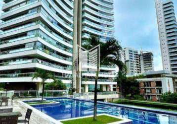 Apartamento com 3 dormitórios à venda, 259 m² por r$ 3.300.000,00 - meireles - fortaleza/ce