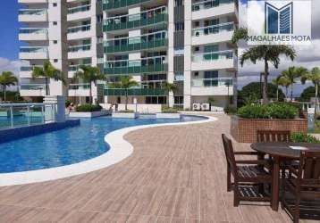 Apartamento com 3 dormitórios à venda, 76 m² por r$ 660.000,00 - engenheiro luciano cavalcante - fortaleza/ce