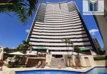 Apartamento cristal ix com 2 dormitórios à venda, 62 m² por r$ 590.000 - meireles - fortaleza/ce