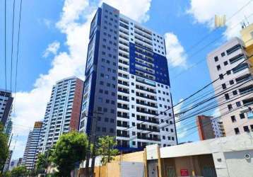 Apartamento com j. smart dom 2 dormitórios à venda, 50 m² por r$ 650.000 - aldeota - fortaleza/ce