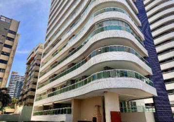 Apartamento com 4 dormitórios à venda, 260 m² por r$ 2.850.000,00 - meireles - fortaleza/ce