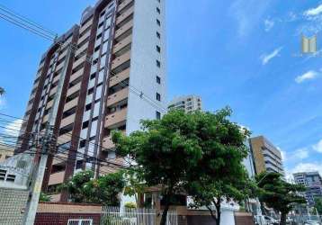 Apartamento com 3 dormitórios à venda, 140 m² por r$ 650.100 - aldeota - fortaleza/ce