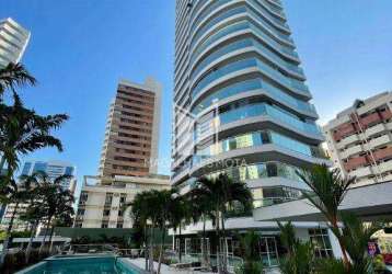 Apartamento com 4 dormitórios à venda, 332 m² por r$ 4.200.000,00 - meireles - fortaleza/ce